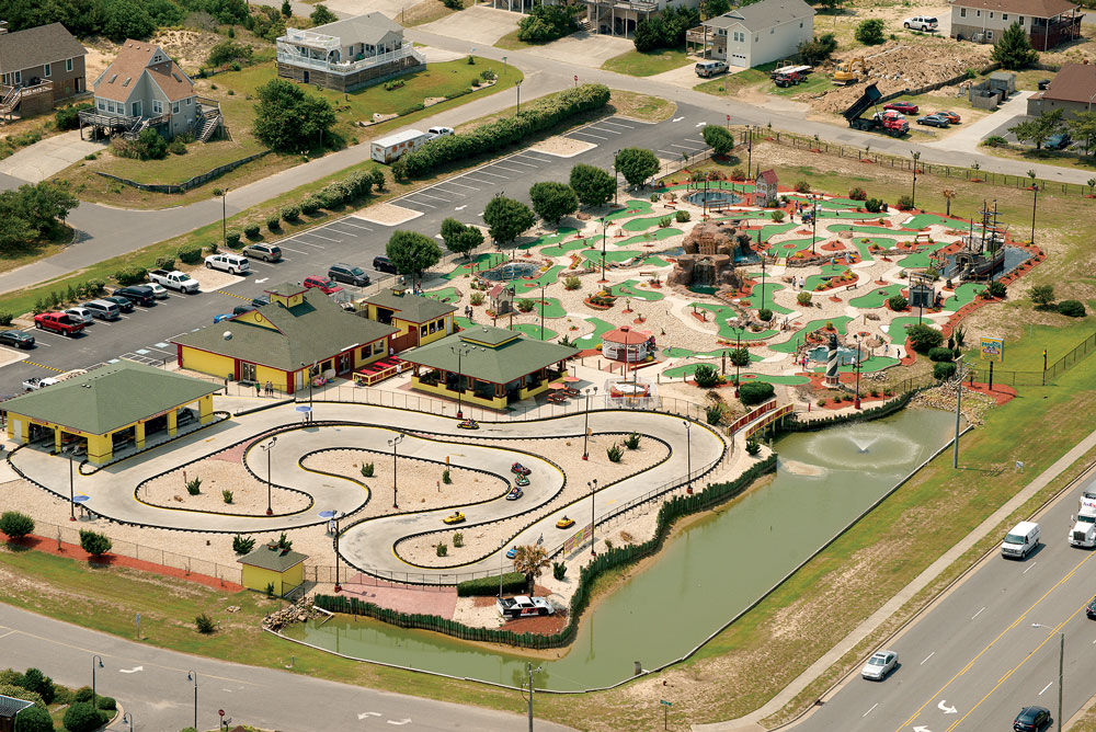 Paradise Fun Park aerial view